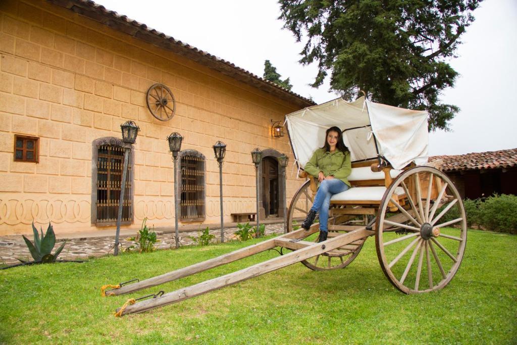 Hotel Monumento Hacienda Amoltepec Zacatlán Exterior foto